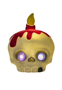 Mama Skully Led Lamp light on