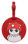Bubble luggage tag front