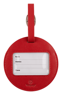 Bubble Luggage tag back