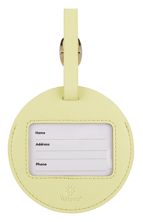 Gloomy Luggage Tag back