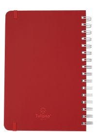 Bubble notebook back