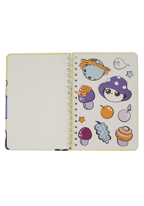 Gloomy Notebook inside